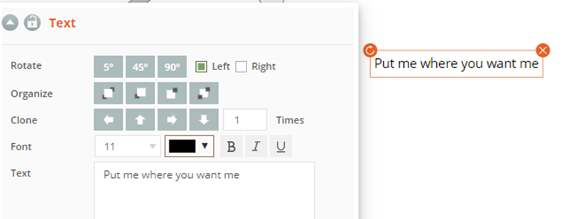 Text Element